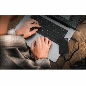 PNY RP60 1 TB Portable Rugged Solid State Drive - External - Black - Smartphone, Notebook, Desktop PC, Gaming Console, Tab