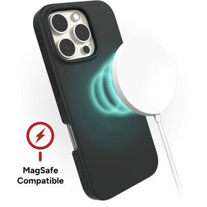 ZAGG Manhattan Snap Case for Apple iPhone 16 Pro Smartphone - Textured Edges - Black - Drop Resistant, Anti-slip, Heat Res