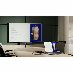 Logitech MeetUp 2 - Videokonferenz-Kamera - USB 3.1 Typ C - 3840 x 2160 Pixel Videoauflösung - 4K - 120° Angle - 4x Digita