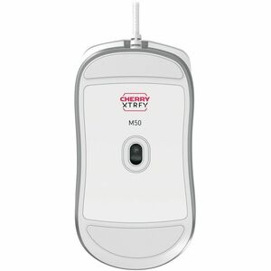 Mouse di gioco CHERRY XTRFY JM-5000-0 - USB Tipo A - Bianco - Cavo - 12000 dpi