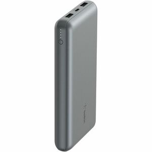 Belkin BoostCharge Power Bank - Space Gray - 20000 mAh - 3 A - 2 x USB - Space Gray