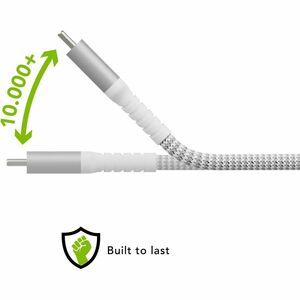 dbramante1928 ApS 1,20 m Lightning/USB-C Datentransferkabel - 1 / Stück - Cable for Ladegerät - 480 Mbit/s - MFI - Weiß