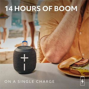Ultimate Ears WONDERBOOM 4 Portable Waterproof Bluetooth Speaker With Big Bass and 360-Degree Sound, Dustproof Floating Sp
