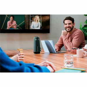 Sistema per Videoconferenza Owl Labs Meeting Owl 4+ - Charcoal - Per Video Conferenza, Huddle Space - 3840 x 2160 Video (l