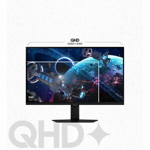 Samsung Odyssey G5 S32DG502EN 32" Class WQHD Gaming LED Monitor - 16:9 - Black - 32" Viewable - Fast IPS - LED Backlight -