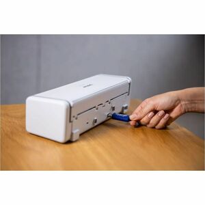 Brother ADS1300 Large Format Sheetfed Scanner - 600 x 600 dpi Optical - White - 30 ppm (Mono) - 30 ppm (Color) - Color, Mo