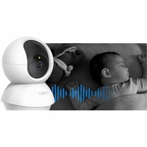 Telecamera di rete Tapo TC71 3 Megapixel Indoor 2K - Colore - Mini Dome - Bianco - 9 m Infrarossi Visione notte - H.264 - 