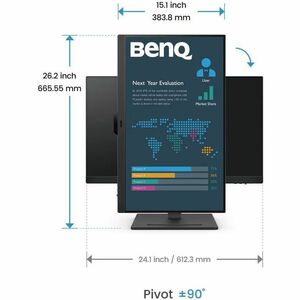 BenQ BL2790T 27 Zoll Klasse Full HD LED-Monitor - 16:9 Format - Schwarz - 68,6 cm (27 Zoll) Viewable - IPS-Technologie (In