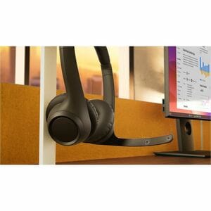 Logitech Zone 305 Kabellos Kopfbügel, Auf den Ohren Stereo Headset - Schwarz - Microsoft-Teams-Zertifizierung - Binaural -