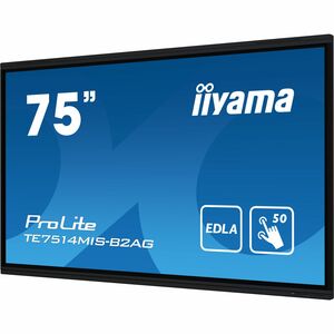 iiyama ProLite TE7514MIS-B2AG 4K UHD LCD Collaboration Display - 8 GB - Touchscreen - 16:9 Seitenverhältnis - 3840 x 2160 