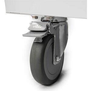 Rocstor Volt Charging Cart - 3 Shelf - Push Handle Handle - 4 Casters - 5" Caster Size - Steel - 30" Width x 25.10" Depth 