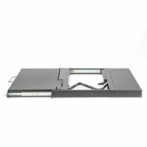 Digitus LCD Rack Console KVM Switch - Jet Black - 43.2 cm (17") LCD - HD - 1920 x 1080 - 8 x Network (RJ-45) - 1 x USB - K