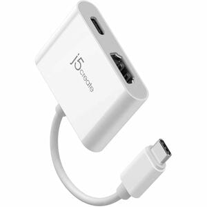 j5create JCA152 A/V-Adapter - 1 - 3840 x 2160 Supported - Weiß