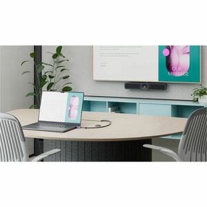 Logitech 5 m USB-C Cabo de transferência de dados - Cable for Câmara para vídeo conferência, Notebook - Primeira extremida