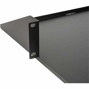 Rocstor 2U Server Cantilever Deep Center Rack Shelf - 2 Post - Center Mount - Solid - For Rack, A/V Equipment, Equipment, 