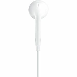 Apple EarPods Wired Earbud Stereo Earset - White - Binaural - Outer-ear - Lightning Connector