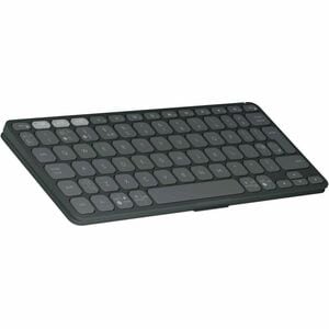 Logitech Keys-To-Go 2 Keyboard - Wireless Connectivity - English (US) - QWERTY Layout - Graphite - Scissors Keyswitch - Bl