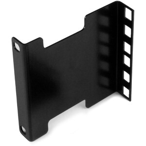 StarTech.com Mounting Adapter Kit for Network Equipment - Black - TAA Compliant - 58.97 kg Load Capacity - Steel - 1 Each