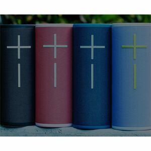 Ultimate Ears MEGABOOM 4 Tragbar Bluetooth Lautsprechersystem - Himbeere - Aufladbarer Akku - USB