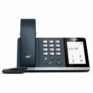 Yealink IP-Telefon - Schnurgebunden - Bluetooth, Wi-Fi - Wandmontierbar, Desktop - Grau - 10,2 cm (4 Zoll) LCD - 2 x Netzw