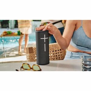Ultimate Ears MEGABOOM 4 Portable Bluetooth Speaker System - Active Black - Battery Rechargeable - USB