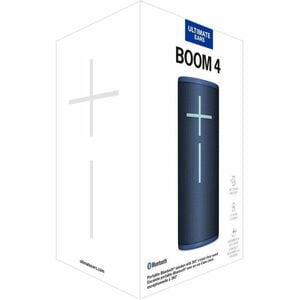 Ultimate Ears BOOM 4 Bluetooth Speaker System - Black - Battery Rechargeable - USB