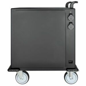 Charging Cabinet/Cart via USB-C x32 Devices, Trolley, Power Delivery 18W per port (576W total), Suitable for iPads/other t