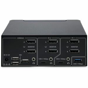 StarTech.com Digital & Analog KVM Switchbox - TAA Compliant - 2 Computer(s) - 1 Local User(s) - 8K, 4K - 7680 x 4320 - 60 