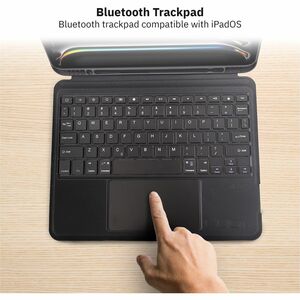 CODi Bluetooth Keyboard Folio Case with Trackpad for iPad Pro 13" (M4) - Turn your iPad into a laptop-integrated Bluetooth