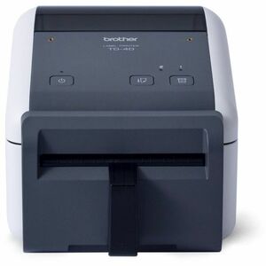 Brother TD-4420DNFC Desktop Direct Thermal Printer - Monochrome - Label Print - Fast Ethernet - USB - USB Host - Serial - 