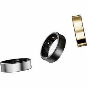 Samsung Galaxy Ring, Size 10, Titanium Black - Finger - Accelerometer, PPG Sensor, Temperature Sensor - Sleep Quality, Hea
