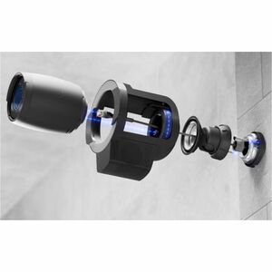 Ubiquiti AI Enhancer - Weather Proof, Tilt, Speaker - Motion Detector - Aluminum Alloy, Polycarbonate