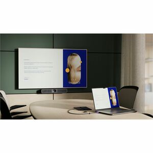 Logitech MeetUp 2 - Videokonferenz-Kamera - USB 3.1 Typ C - 3840 x 2160 Pixel Videoauflösung - 4K - 120° Angle - 4x Digita