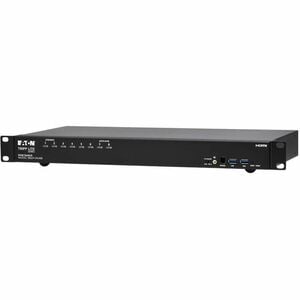 Tripp Lite series B024-H4U08 KVM Switchbox - TAA Compliant - 8 Computer(s) - 1 Local User(s) - 4096 x 2160 - 50 Hz, 60 Hz 
