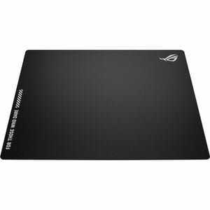 ROG Moonstone Ace L is a large gaming mouse pad 500 x 400 mm made of durable tempered glass featuring an ultrasmooth surfa