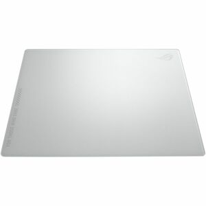 ROG Moonstone Ace L is a large gaming mouse pad 500 x 400 mm made of durable tempered glass featuring an ultrasmooth surfa
