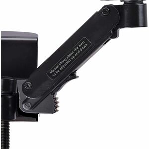 StarTech.com Adjustable Arm Rest for Office Desk, Ergonomic Arm/Elbow Support, 360-Degree Rotation, Clamp-On/No Drill Inst