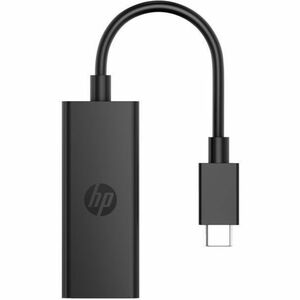 HP Video Adapter - 1 x DisplayPort 1.4 Digital Audio/Video - Female - 1 x USB Type C - Male - 7680 x 4320 Supported - Black