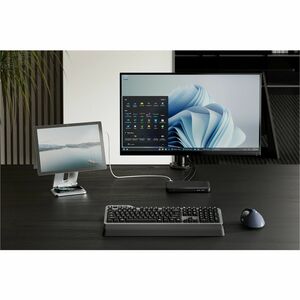 Kensington Elevated Stand for Surface - Desktop - Platinum - For Tablet, Workstation - Tilt, Compact, Portable, Foldable, 