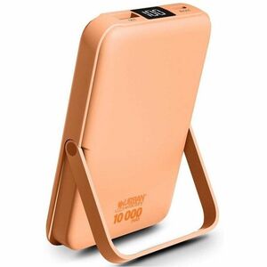 Urban Factory Magnee Power Bank - Apricot Ice - For iPhone - 10000 mAh - 15 W - 4.50 A, 3 A - USB Type-C Connector - 2 x U