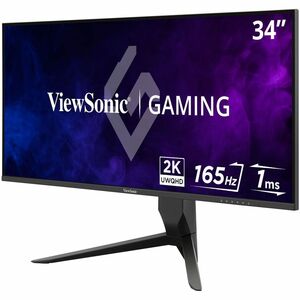 ViewSonic VX3418-2K 34" Class UW-QHD Gaming LED Monitor - 21:9 - Black - 34" Viewable - Vertical Alignment (VA) - LED Back