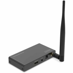Digitus Video Extender Receiver - Wired/Wireless - 4 Output Device - 100 m Range - 1 x HDMI Out - 1 - 1080p - 1920 x 1080 