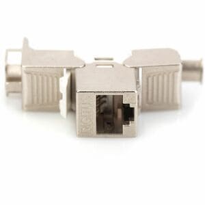 Digitus Network Connector - 2 - 1 x RJ-45 Keystone - Female - Shielding