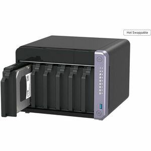 Sistema di memorizzazione SAN/NAS QNAP TS-632X-4G - 6 x Vani totali - 512 MB Capacità memoria Flash - Annapurna Labs Alpin