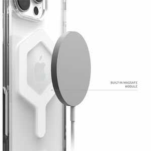 Urban Armor Gear Plyo Case for Apple iPhone 16 Pro Max Smartphone - Ice/White - Yellowing Resistant, Impact Resistant, Dro