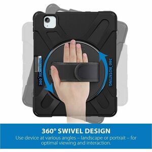 Strike Rugged Rugged Carrying Case for 33 cm (13") Apple iPad Air 13 (2024), iPad Air 13 (2025) Smartphone - Dust Resistan