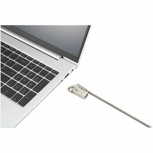 Kensington Slim NanoSaver 2.0 Cable Lock For Notebook - 1.80 m Cable - Patented T-bar/Key Lock - Plastic, Nylon, Stainless