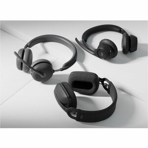 Logitech Zone Wireless 2 Kabel/Kabellos Kopfbügel Stereo Headset - Graphit - Microsoft-Teams-Zertifizierung - Binaural - G