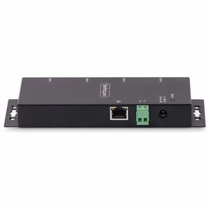 StarTech.com Device Server - TAA Compliant - Twisted Pair - 1 x Network (RJ-45) - 4 x Serial Port - 10/100Base-T - Fast Et