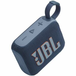 JBL Go 4 Portable Bluetooth Speaker System - 4.2 W RMS - Blue - 90 Hz to 20 kHz - Battery Rechargeable - 1 Pack